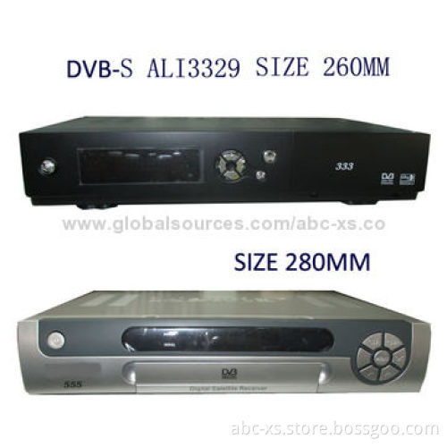 FACTORY SD DVB-S FTA RECEIVER ALI3329 IN CHEAP PRICE SUPPORT BISS CODE